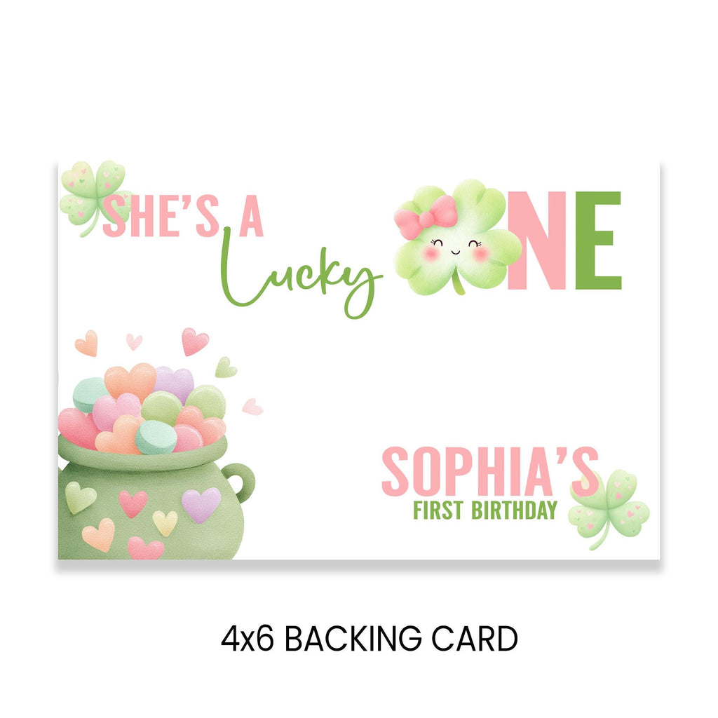She’s A Lucky One | Sunglasses Party Favors | St. Patrick’s Day Birthday