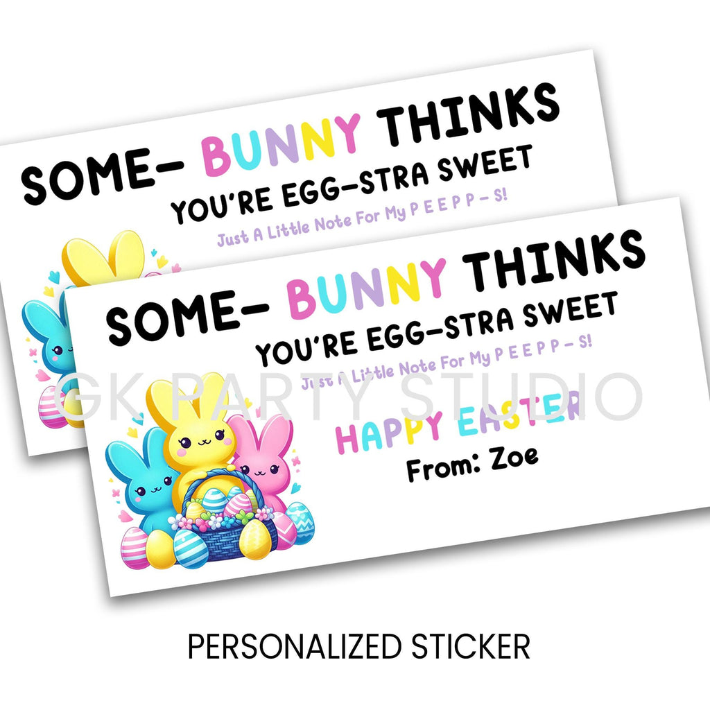 Easter Notepad & Pen Party Favors | Personalized Classroom Gift